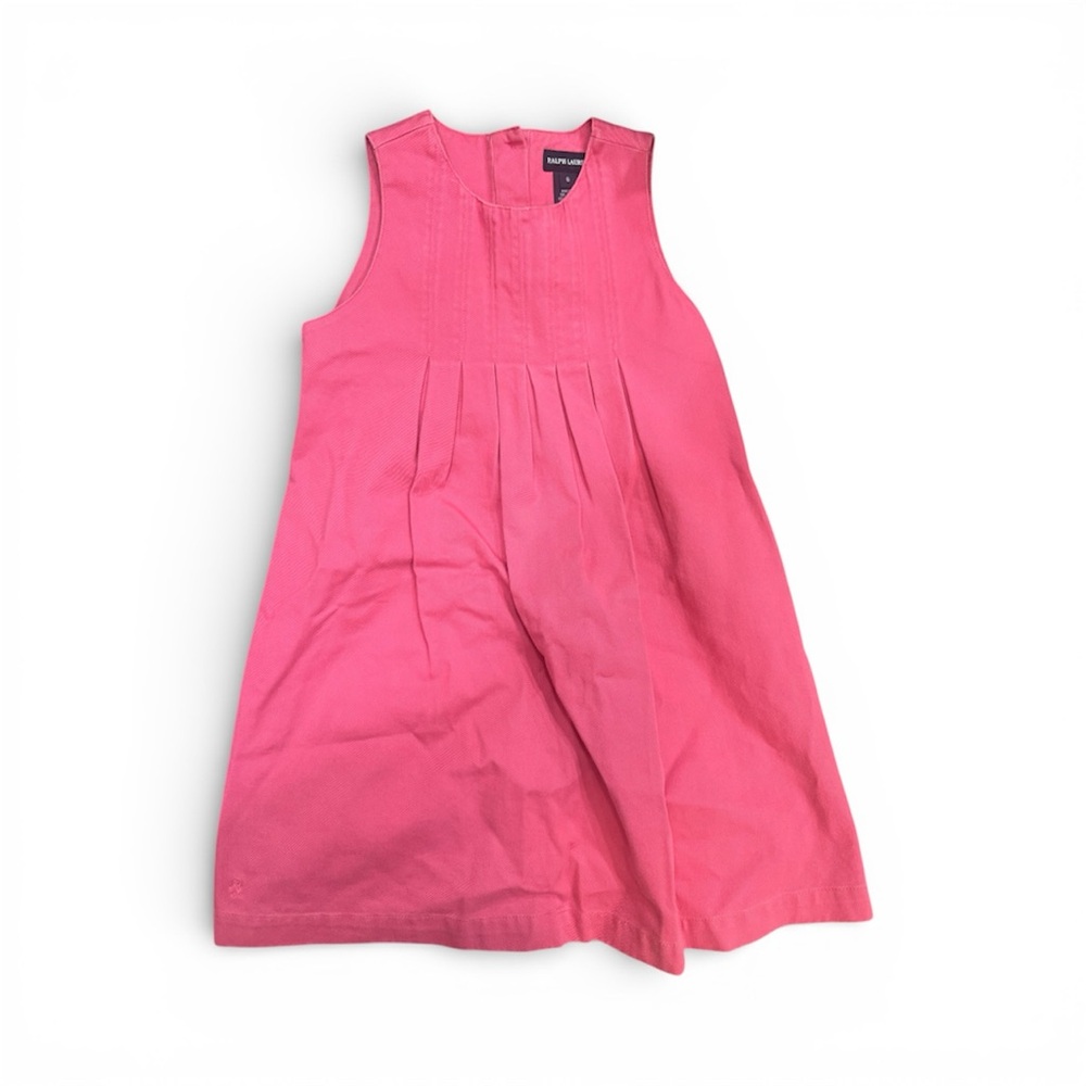 Ralph Lauren Vibrant Pink Cotton Dress